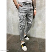 Casual Modern Men Track Pants - white, 34