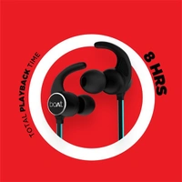 boAt Rockerz 255R Bluetooth Earphones with Mic - Blue - Blue, New