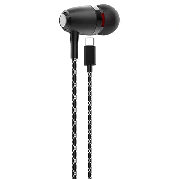 5E BOOM BUDS C1 Earphones - Black - Black