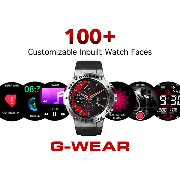 5E G-WEAR Smart Watch - Blue - Blue