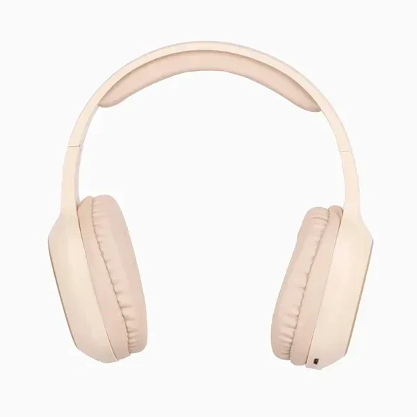 Zebronics Zeb-Paradise Bluetooth Headphone Headset with Mic - Beige - Beige, New