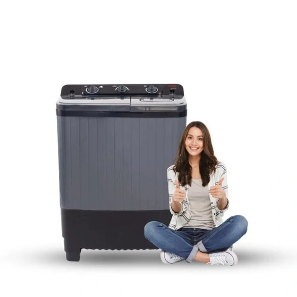 Aiwa AIWP75P-GR 7.5kg Sentakki Semi-Automatic Washing Machine