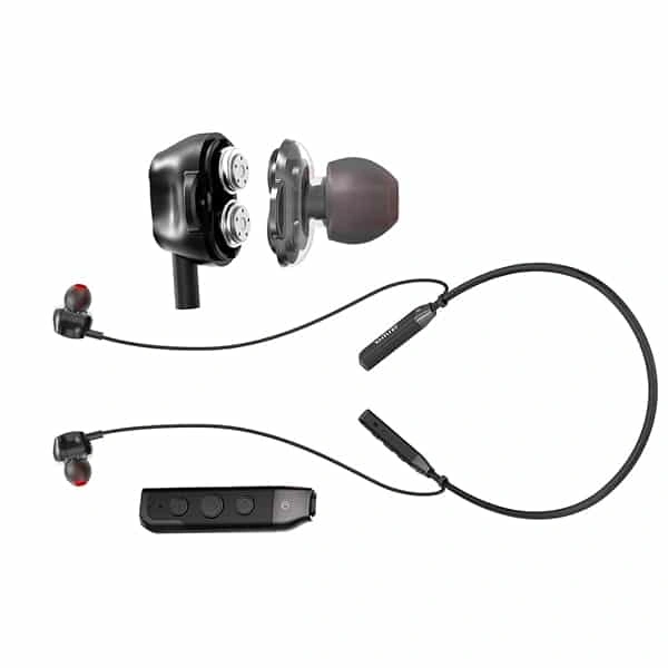 Aiwa ESBT 460 Bluetooth Wireless Neckband (Black)