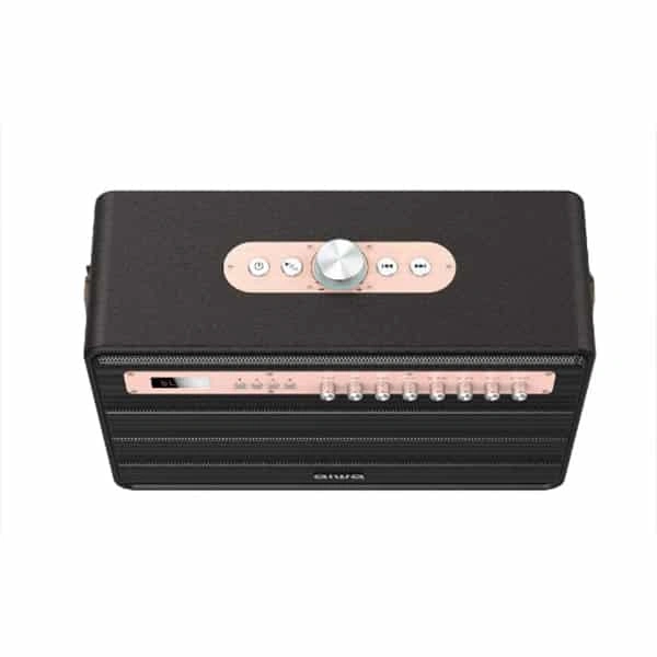 Aiwa AIWA MI-X450 Pro Enigma Bluetooth Speaker with Retro Styling - Black, New
