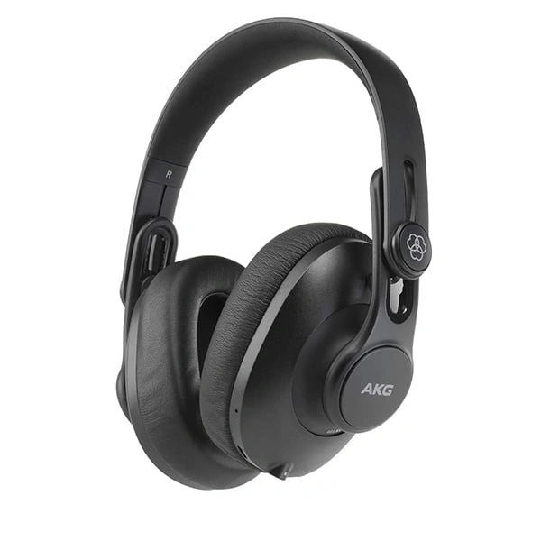 AKG K361BT Bluetooth Wireless Over Ear Headphones with Mic - Black, New