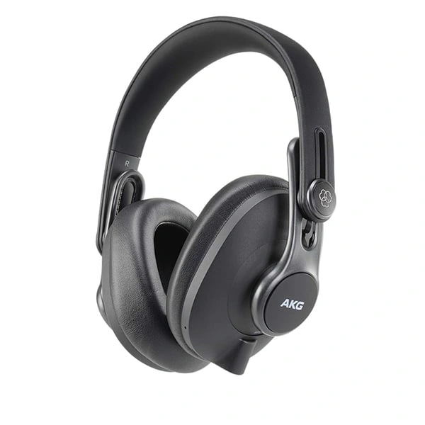 AKG K371BT Bluetooth Wireless Over Ear Headphones with Mic - Black, New