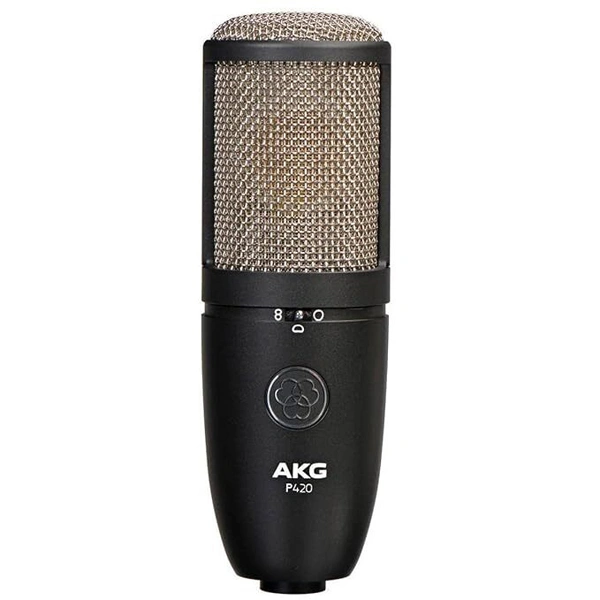 AKG P420 High-Performance Dual Capsule True Condenser Microphone - Black, New