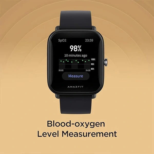 Amazfit Bip U Smart Watch - Black - Black, New