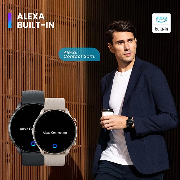 Amazfit GTR 2 Smart Watch - Thunder Black - Thunder Black