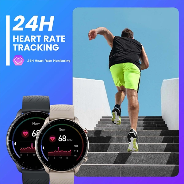 Amazfit GTR 2 Smart Watch - Thunder Black - Thunder Black