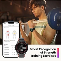 Amazfit GTR 4 AMOLED display Smartwatch - Grey - Grey