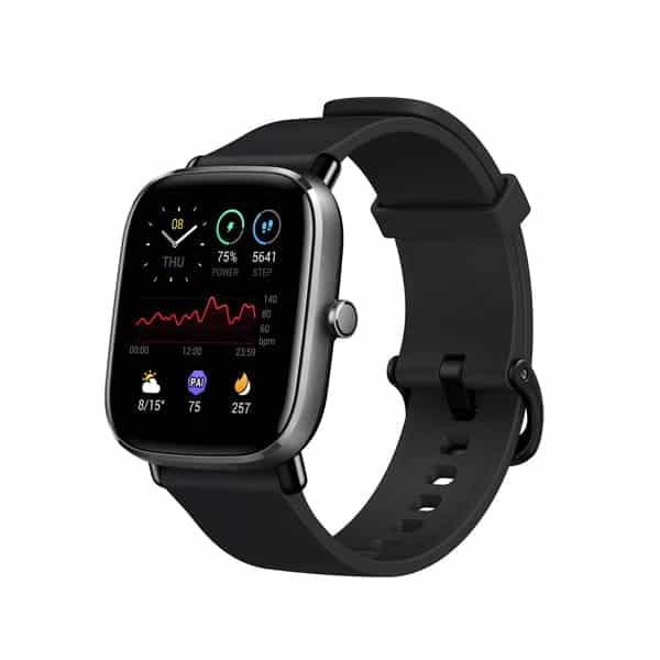 Amazfit GTS 2 Mini Smart Watch - Black - Black