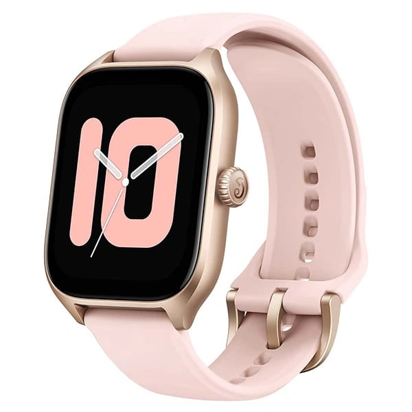 Amazfit GTS 4 Bluetooth Calling Smart Watch - Rosebud Pink - Rosebud Pink