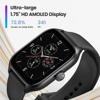 Amazfit GTS 4 Bluetooth Calling Smart Watch - Infinite Black - Infinite Black