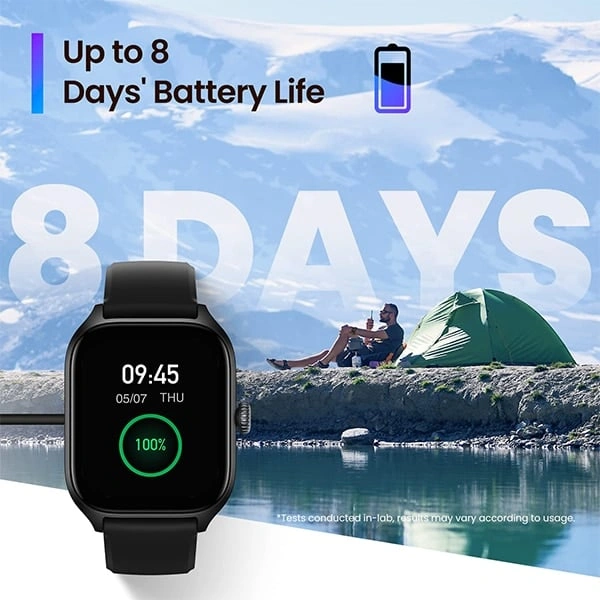 Amazfit GTS 4 Bluetooth Calling Smart Watch - Infinite Black - Infinite Black