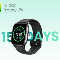 Amazfit GTS 4 Mini Smartwatch - Mint Blue - Mint Blue