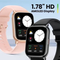 Amazfit Pop 2 Bluetooth Calling Smartwatch - Pink - Pink