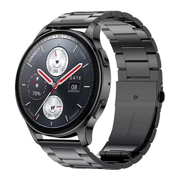 Amazfit Pop 3R 1.43 Inch AMOLED Display Smart Watch With Bluetooth Calling - Silver - Silver
