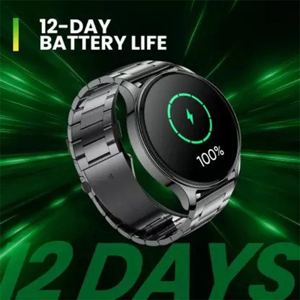Amazfit Pop 3R 1.43 Inch AMOLED Display Smart Watch With Bluetooth Calling - Silver - Silver