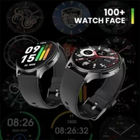 Amazfit Pop 3R 1.43 Inch AMOLED Display Smart Watch With Bluetooth Calling - Metallic Black - Metallic Black