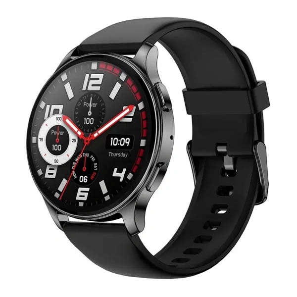Amazfit Pop 3R 1.43 Inch AMOLED Display Smart Watch With Bluetooth Calling - Black - Black