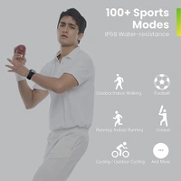 Amazfit Pop 3S Smart Watch With 1.96 AMOLED Display - Metallic Silver - Metallic Silver