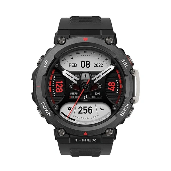 Amazfit T-Rex 2 Premium Multisport Watch - Ember Black - Ember Black
