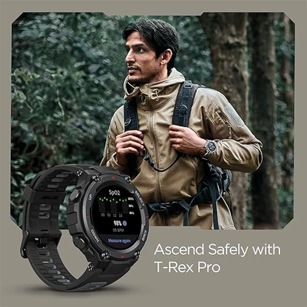 Amazfit T-Rex Pro Smart Watch - Blue - Blue