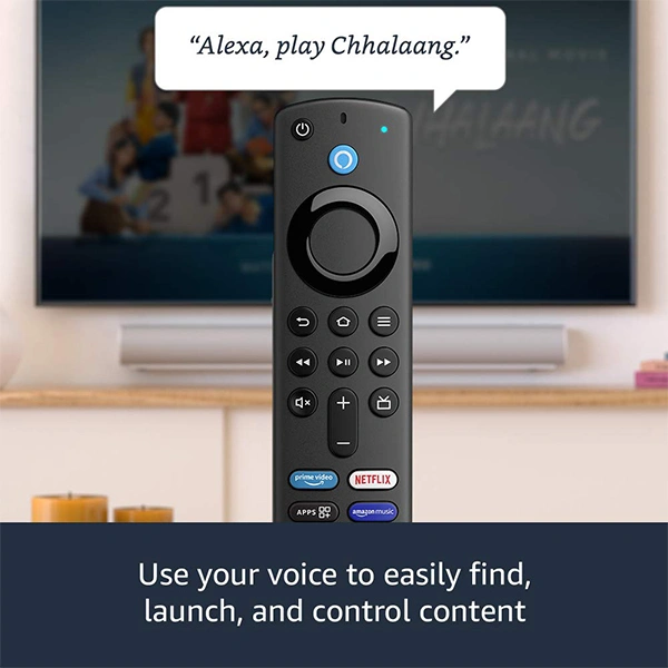 Amazon Alexa Voice Remote (3rd Gen) with TV controls
