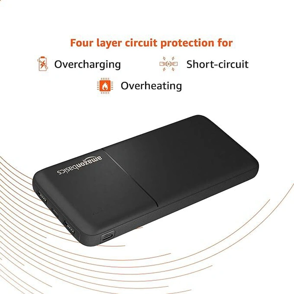 Amazon Basics 10000mAh 10W Power Bank