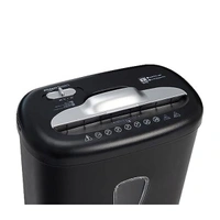 Amazon Basics 8-Sheet Cross-Cut Paper and Credit Card Shredder - Black