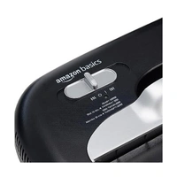 Amazon Basics 8-Sheet Cross-Cut Paper and Credit Card Shredder - Black