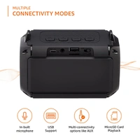 Amazon Basics 9W Bluetooth Speaker - Black - Black