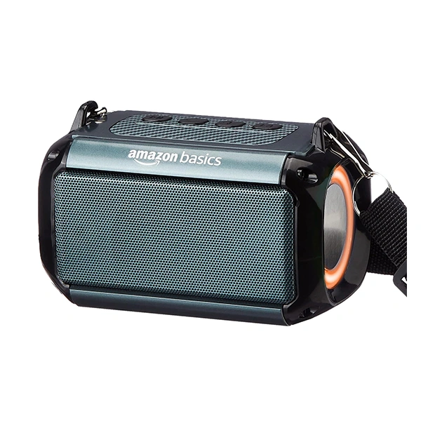 Amazon Basics 9W Bluetooth Speaker - Grey - Grey