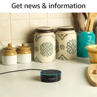 Amazon Echo Dot (2nd Gen) Smart Speaker with Alexa - Black - Black