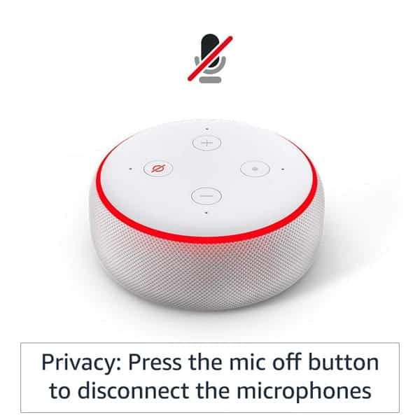 Amazon Echo Dot (3rd Gen) Smart Speaker with Alexa