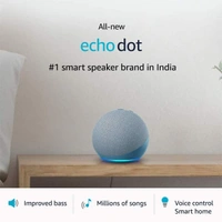 Amazon Echo Dot (4th Gen) Smart Speaker with Alexa - Black - Black