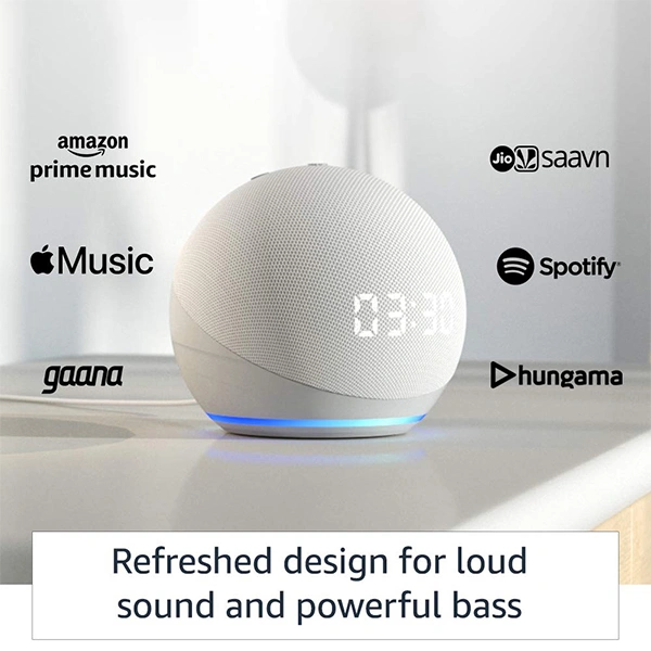 Amazon Echo Dot 4th Generation With Clock