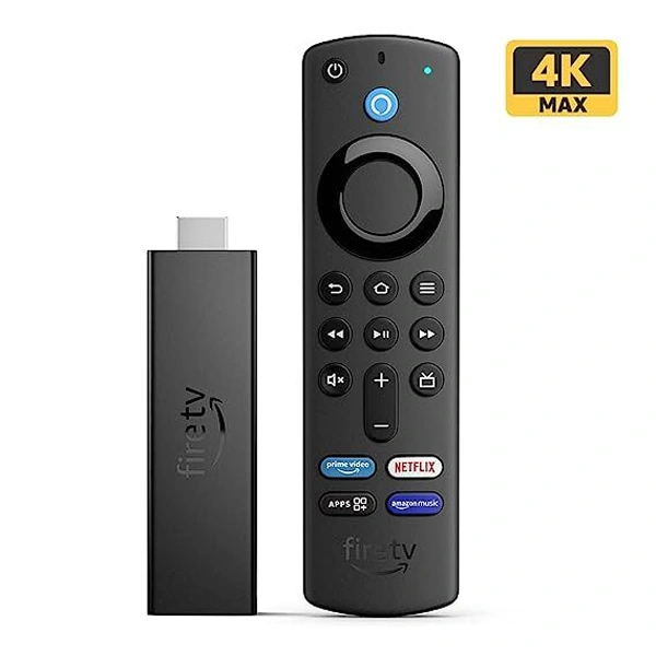Amazon Fire TV Stick 4K Max streaming device Wi-Fi 6 Alexa Voice Remote - Black