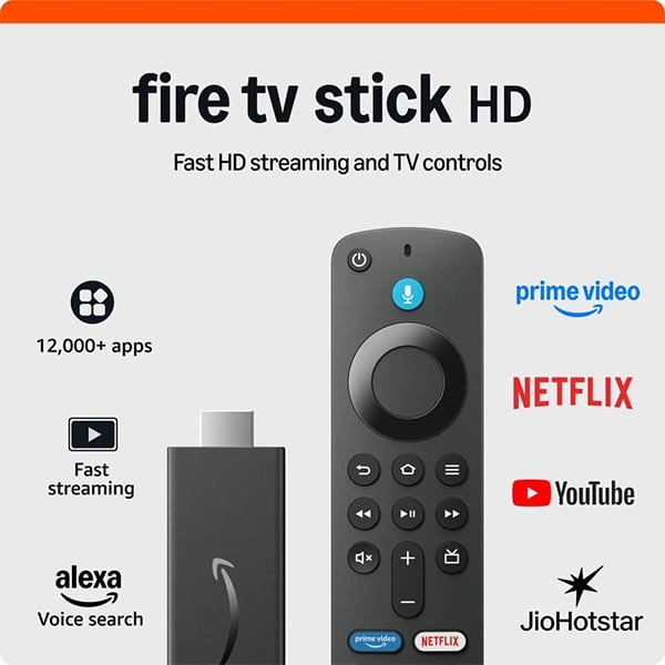 Amazon Fire TV Stick HD with Alexa Remote