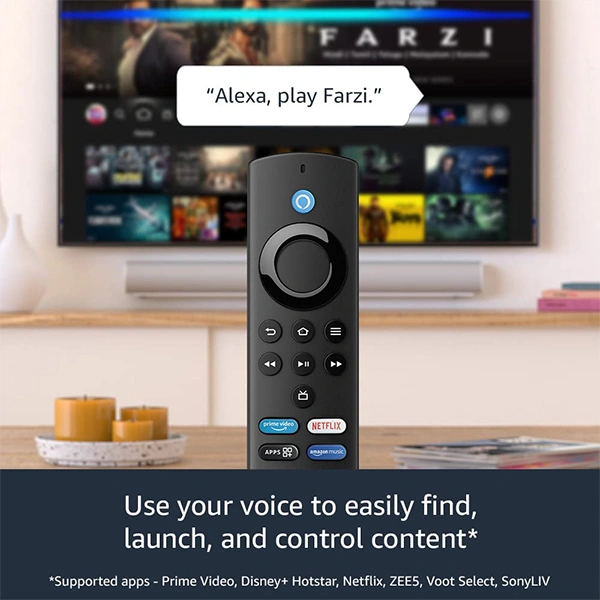 Amazon Fire TV Stick Lite with all-new Alexa Voice Remote Lite