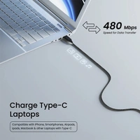 Ambrane 1.5 Meter 4-In-1 Braided Cable