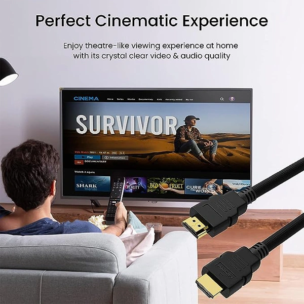Ambrane 1.5 Meter HDMI Cable
