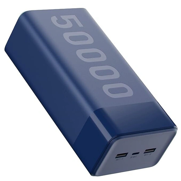 Ambrane 50000mAh Li-Polymer Powerbank - Blue - Blue