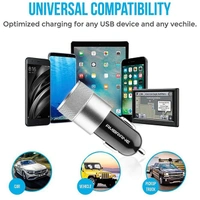 Ambrane ACC-74 Car Charger with Fast Charging