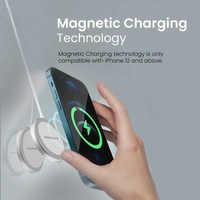 Ambrane AeroSync Charging Pad - White - White