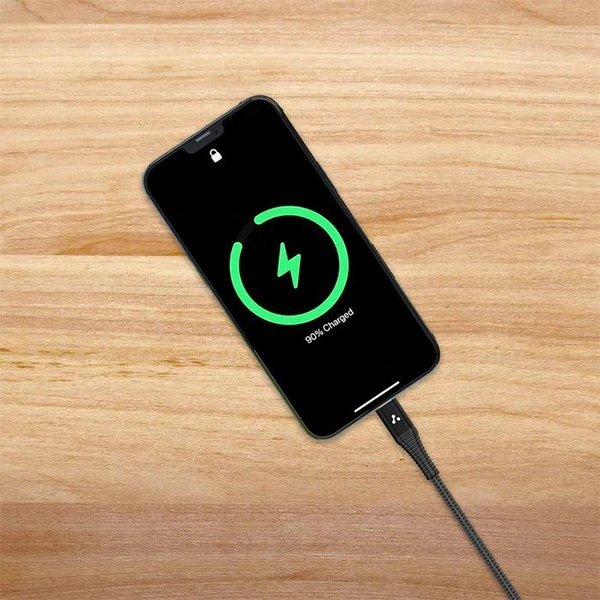 Ambrane AMC-10 MFI Certified Lightning Braided Cable