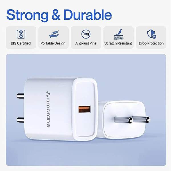 Ambrane AWC25 25W BoostedSpeed Charger