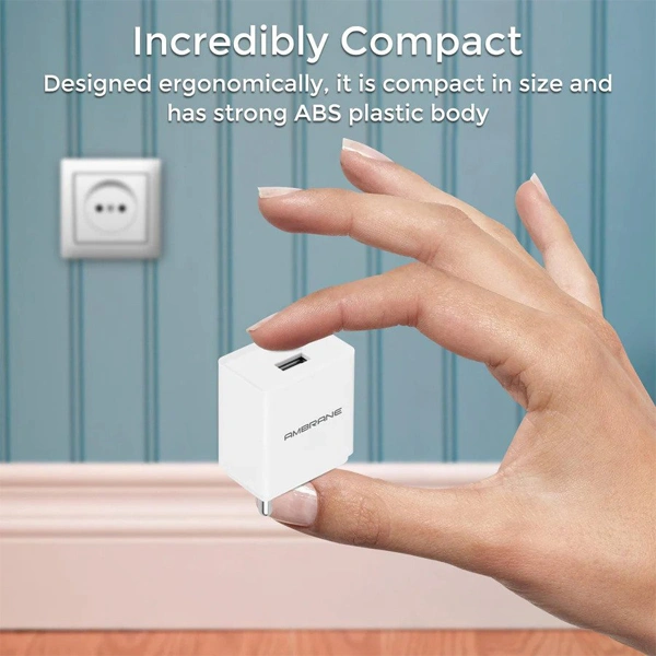 Ambrane AWC-47 Charger With Free Cable