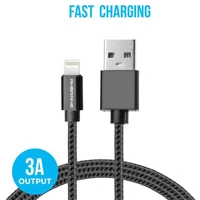 Ambrane BCL-15 IOS Lightning Braided Cable